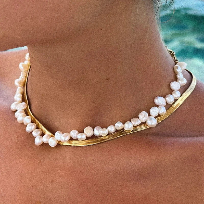 Choker Noronha - Pérolas Naturais