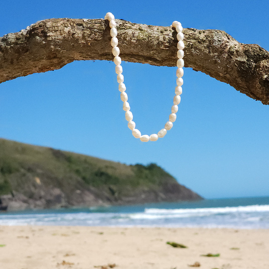 Choker Oahu - Pérolas Naturais