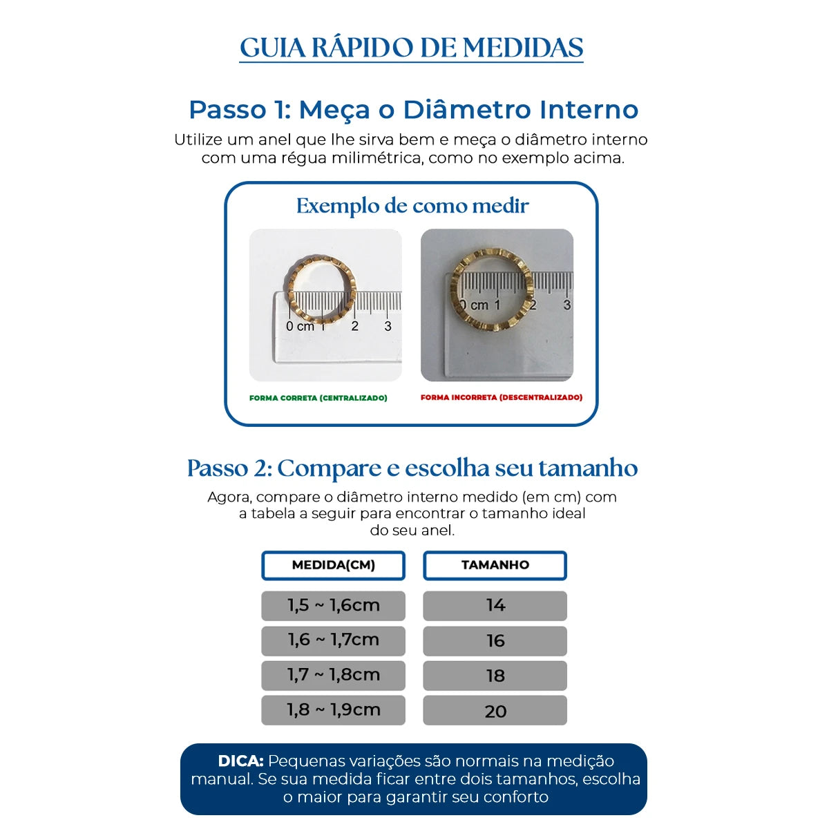 Guia de medidas de anéis LitorAlma